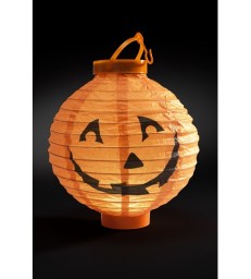 Light Up LED Paper Pumpkin Lantern