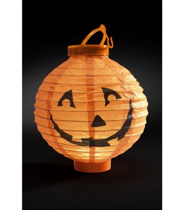 Light Up LED Paper Pumpkin Lantern