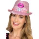 Light Up Sequin Hen Party Trilby Hat