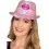 Light Up Sequin Hen Party Trilby Hat, Pink
