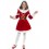 Little Miss Santa Costume, Red