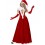 Luxury Miss Santa Costume, Red