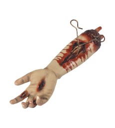 Animated Gory Severed Arm Prop, Pulsating