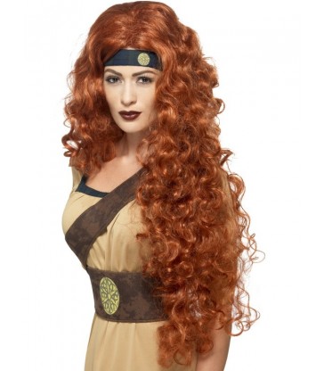Medieval Warrior Queen Wig