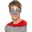 Metallic Warrior Colombina Eyemask, Silver