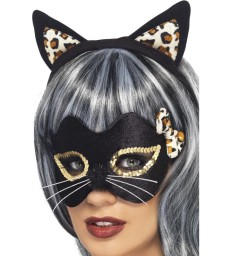 Midnight Kitty Eye Mask & Ear Set