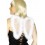 Mini Glitter Wings, White