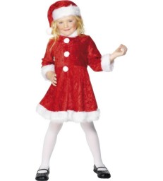 Mini Miss Santa Costume