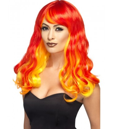 Ombre Devil Flame Wig