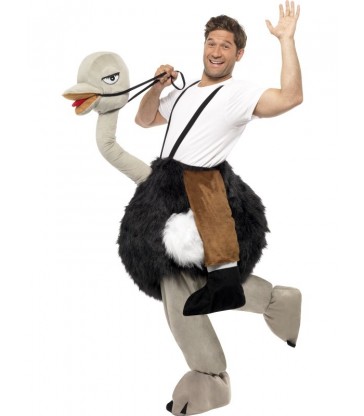Ostrich Costume with Fake Hanging Legs