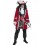 Deluxe Authentic Pirate Captain Costume, Red