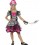 Perfect Pirate Girl Costume, Black & Pink