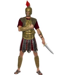 Deluxe Perseus The Gladiator Costume, Gold