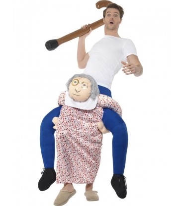 Piggyback Grandma Costume