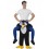 Piggyback Penguin Costume, Black