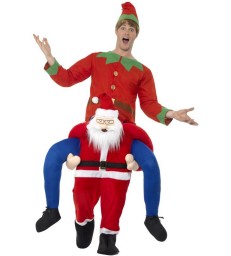 Piggyback Santa Costume