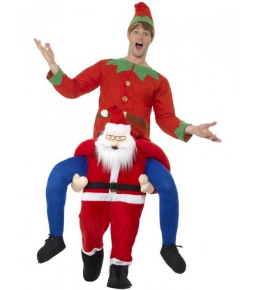 Piggyback Santa Costume