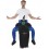Piggyback Witch Costume, Black