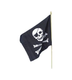 Pirate Flag, 45x30cm / 18inx12in, Black