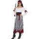 Pirate Lady Costume, Black & White