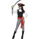 Pirate Lady Costume, with Top, Black
