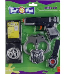 Police Set with Gun