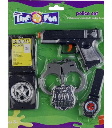 Police Set with Gun