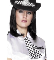 Policewoman's Scarf, Black & White