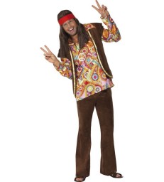 Psychedelic 1960s Hippy Costume