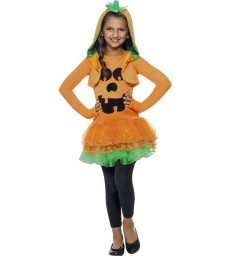 Pumpkin Tutu Dress Costume, Orange