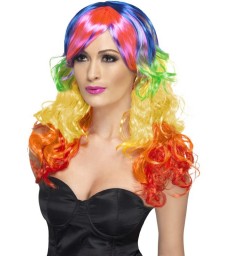 Rainbow Curl Wig