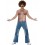 Realistic 70s Hairy Chest, Sleeveless Top, Nude