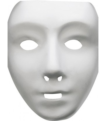Robot Mask, White