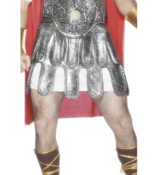 Roman Armour Skirt, Silver