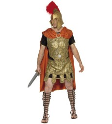 Deluxe Roman Soldier Costume, Gold