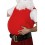 Santa Belly Stuffer, Red