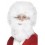 Santa Wig & Beard, White