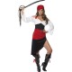 Sassy Pirate Wench Costume with Skirt