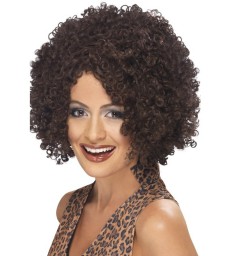 Scary Power Wig, Brown