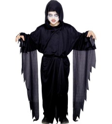Screamer Ghost Costume, Black