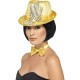 Sequin Trilby Hat