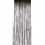 Shimmer Curtain, Metallic Black