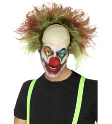 Sinister Clown Wig, Green