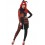 Sinister Jester Costume, Black & Red