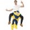 Bananaman Piggy Back Costume, Blue