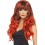 Siren Wig, Red & Black