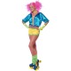 Skater Girl Costume, Neon