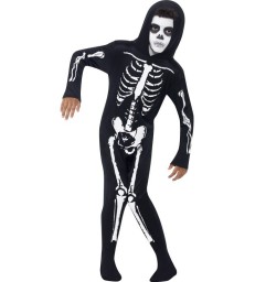 Skeleton Costume, Black