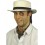 Straw Boater Hat, Cream