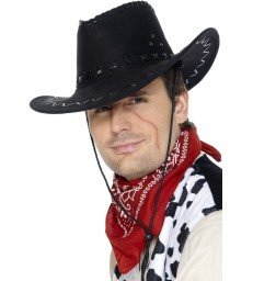 Suede Look Cowboy Hat2